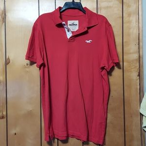 Red Hollister shirt